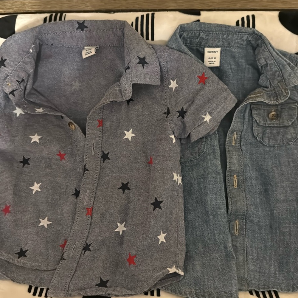 Boys collared shirts